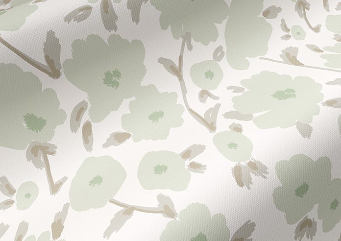 Poppy Field, Wedgewood Green - Twist&Fit Roller Blind - Image 4